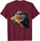Sea Otter Lover Funny Design T-Shirt - T-Shirt | Maroon
