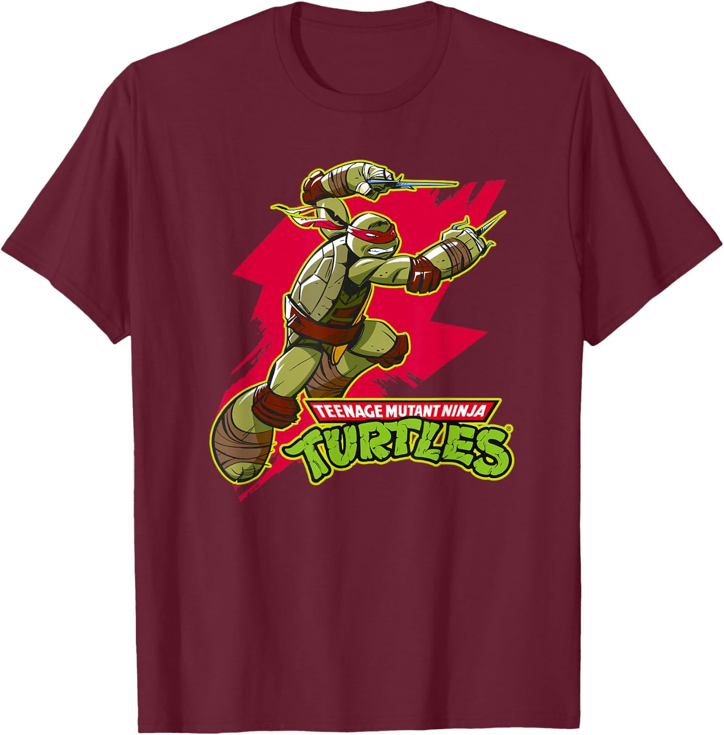 Raphael - Red Splash T-Shirt - T-Shirt | Maroon