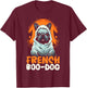 Bulldog Halloween Trick Or Treat French Bulldog Dog Lover T-Shirt - T-Shirt | Maroon