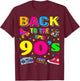 90s retro motto I love 90's T-Shirt - T-Shirt | Maroon