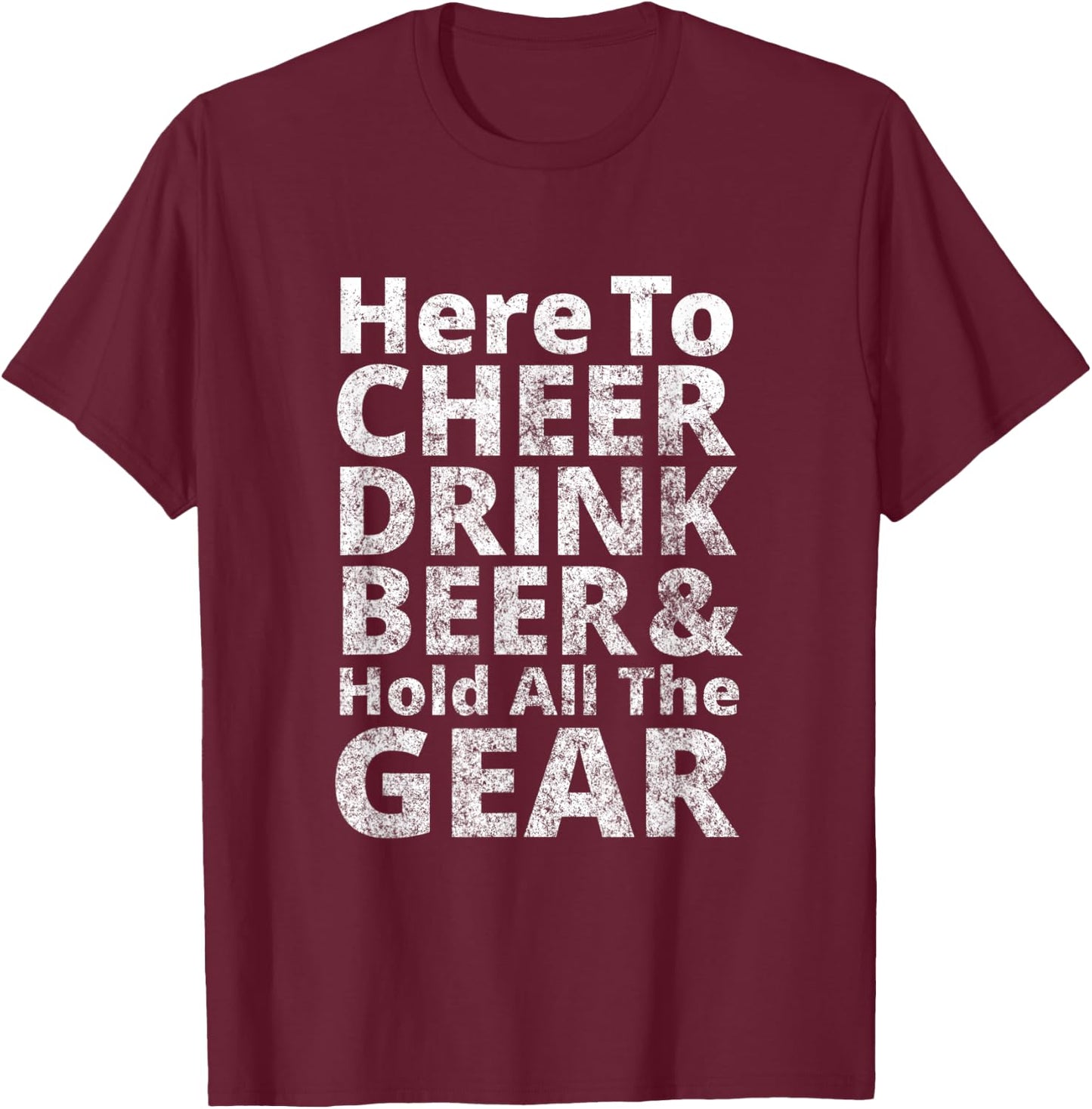 Funny IronSherpa Triathlon Dad Marathon Mom Supporter T-Shirt - T-Shirt | Maroon