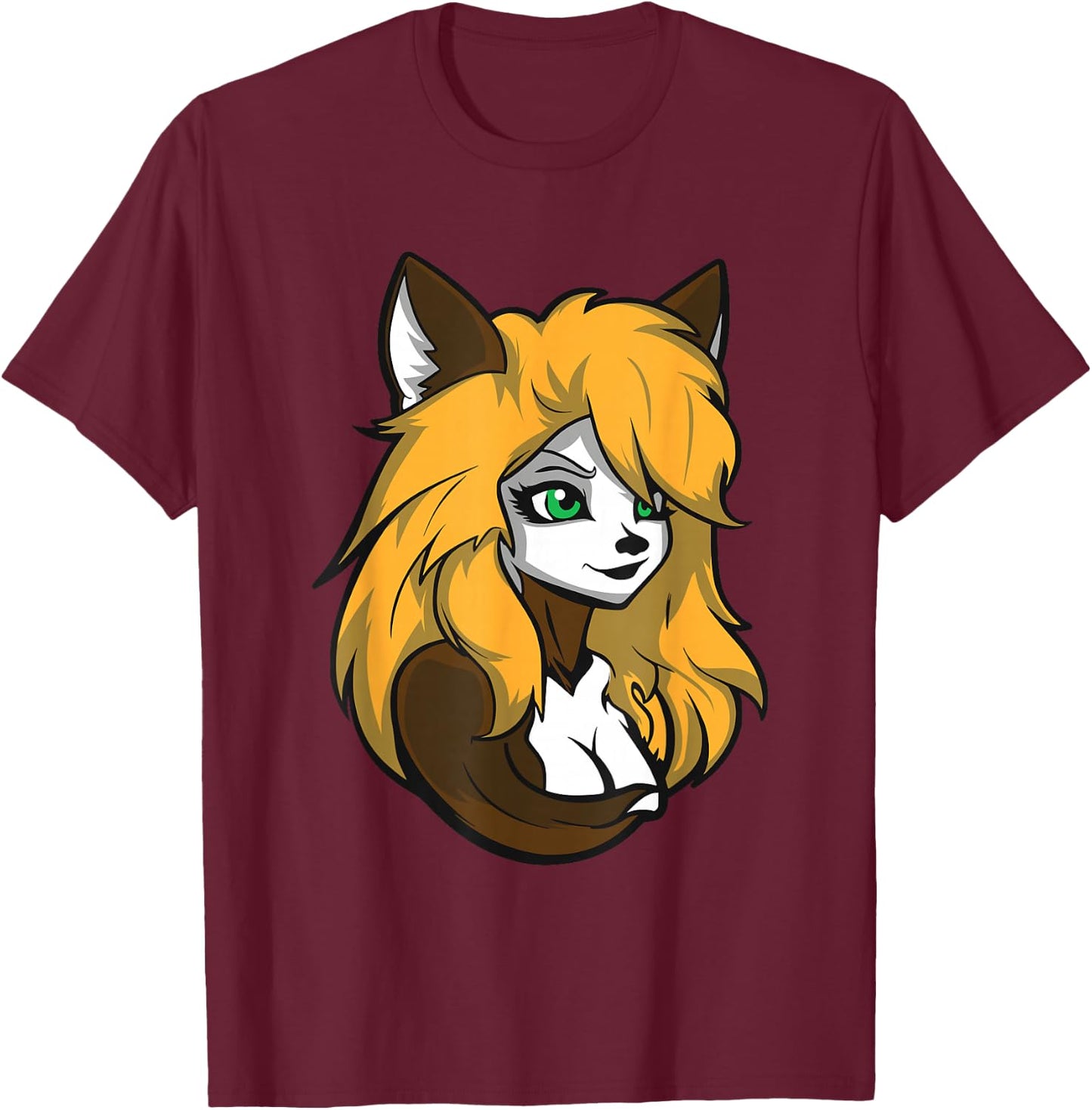 Furry Fandom Cosplay - Furs Fursona Fursuiter Fursuits T-Shirt - T-Shirt | Maroon