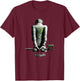 Batman: Arkham City The Riddler Villainous Distressed Poster T-Shirt - T-Shirt | Maroon