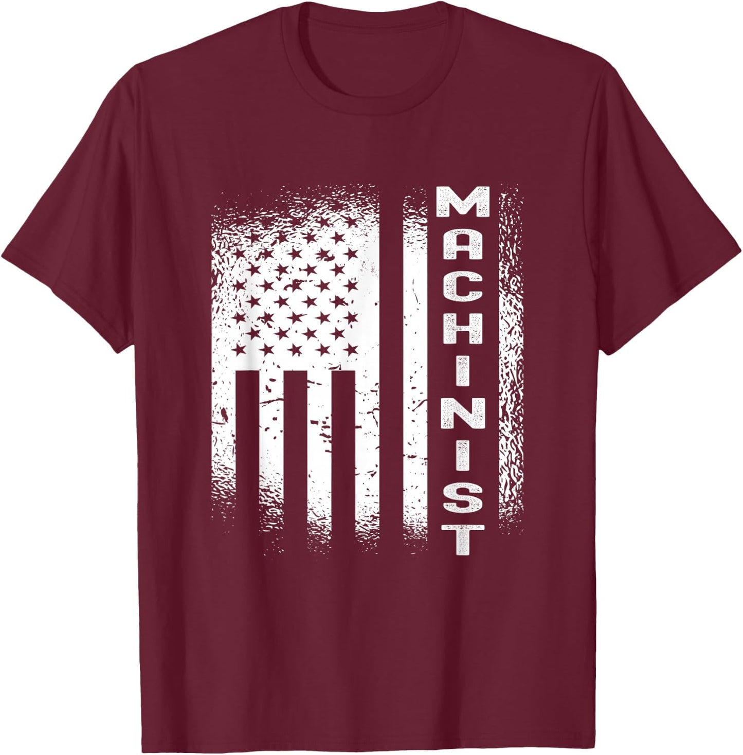 Machinist T-Shirt - T-Shirt | Maroon