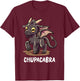Chupacabra Local Cryptid Shirt Monster Cryptozoology T-Shirt - T-Shirt | Maroon