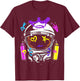 Graffiti Astronaut Spray Paint Street Art Drawing Artist T-Shirt - T-Shirt | Maroon
