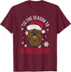 Star Wars Christmas Chewbacca 'Tis The Season To Arrghh! T-Shirt - T-Shirt | Maroon
