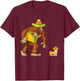 Bigfoot Steal Taco Corgi Dog Funny Cinco De Mayo Men Women T-Shirt - T-Shirt | Maroon