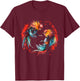 Peleas De Gallos Cockfighter Game Fowl Cockfighting Rooster T-Shirt - T-Shirt | Maroon