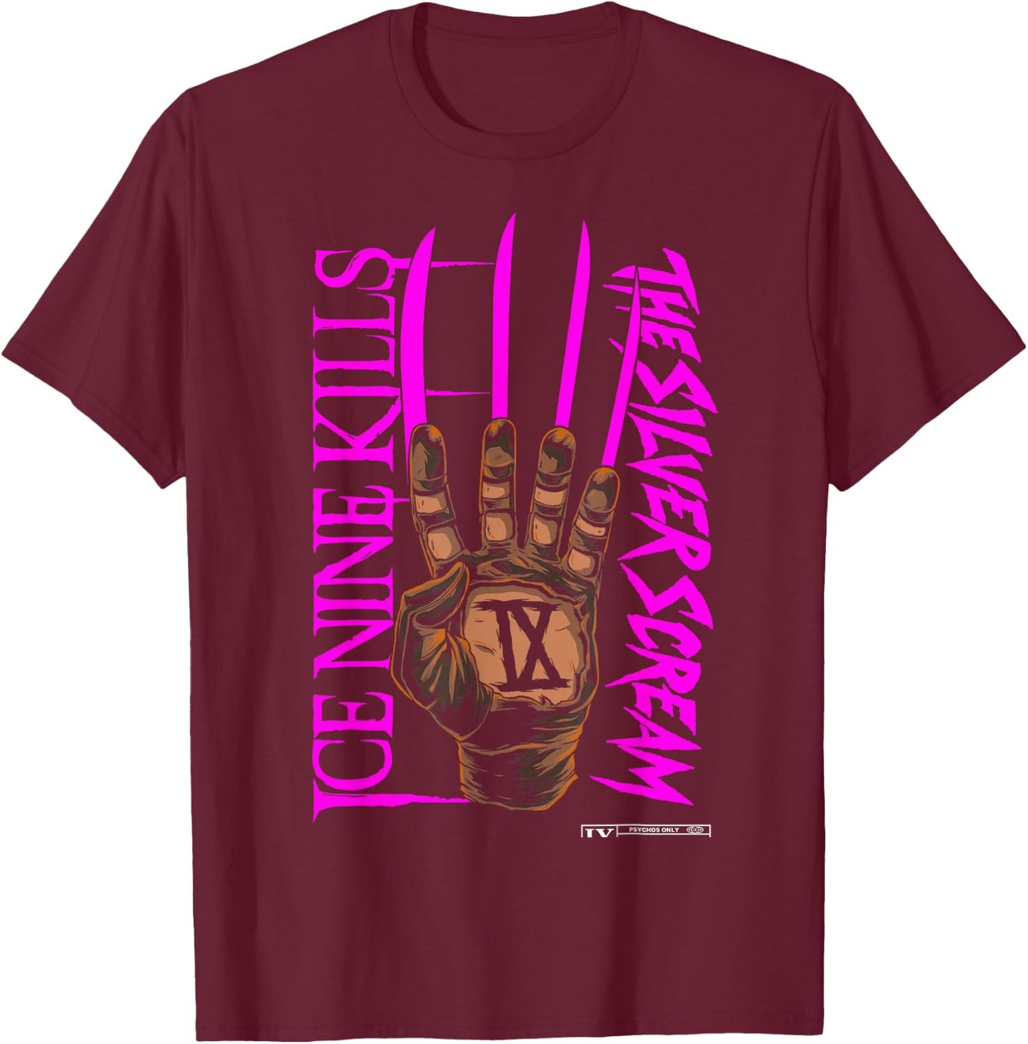 Ice Nine Kills – The Sliver Scream Halloween T-Shirt - T-Shirt | Maroon