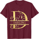 Darling Name T-Shirt - T-Shirt | Maroon