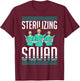 Sterile Processing Technician Instruments Tech Certification T-Shirt - T-Shirt | Maroon