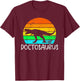 Doctosaurus Dinosaur Doctor T-Shirt - T-Shirt | Maroon