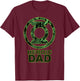 DC Comics Father's Day Green Lantern Heroic Dad T-Shirt - T-Shirt | Maroon