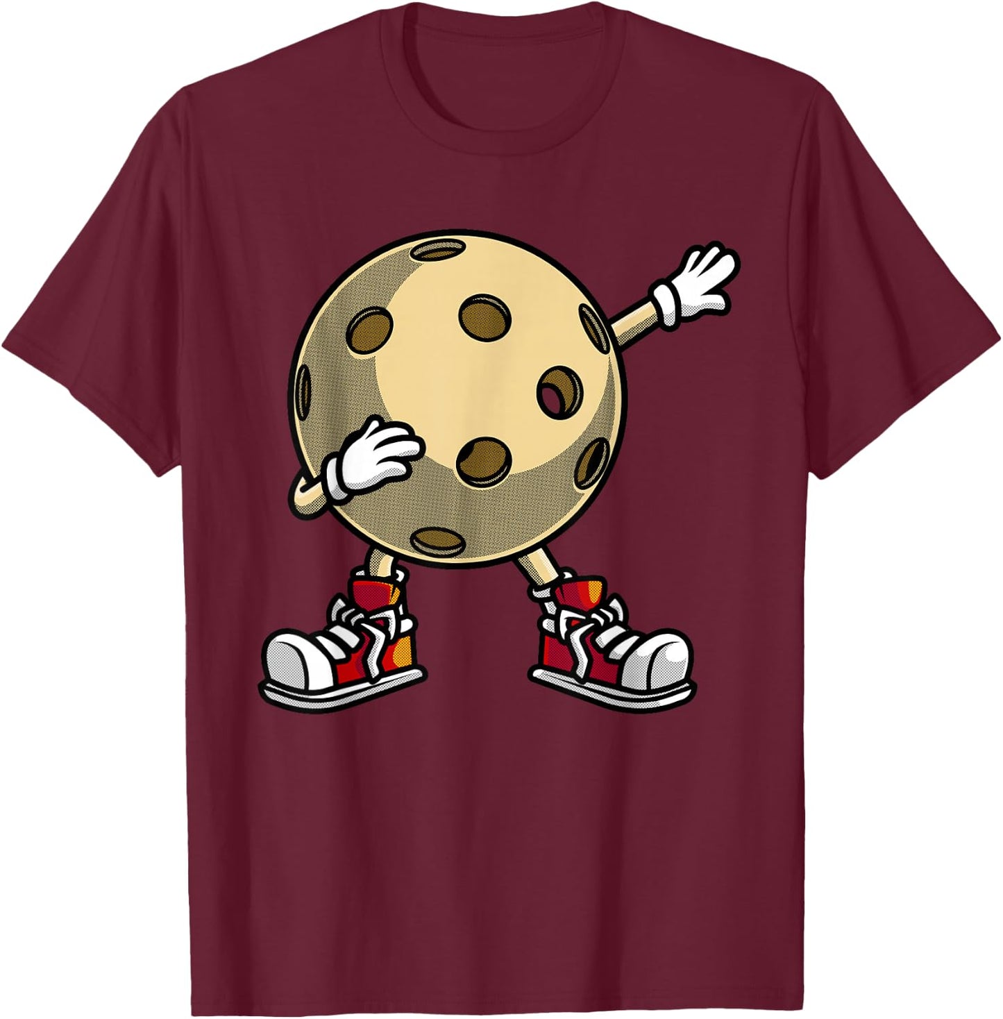 Cute Pickleball Design Women Dink Pickleball Player T-Shirt - T-Shirt | Maroon