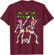 Dia De los Muertos Day of the Dead 2026 2027 Teens T-Shirt - T-Shirt | Maroon