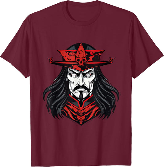 Vlad The Impaler Anime T-Shirt - T-Shirt | Maroon
