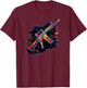 AR15 Mythical Rifle Life & Shooting in Colours T-Shirt - T-Shirt | Maroon