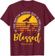 Bible Verse Shirt, Psalm 33:12, Religious Christian T-Shirt - T-Shirt | Maroon
