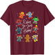 Marvel Avengers Christmas Gingerbread Wishing Sweet Holiday T-Shirt - T-Shirt | Maroon
