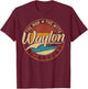 Waylon The man the myth the legend T-Shirt - T-Shirt | Maroon