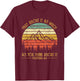 Pray About It As Much As You Think About It Christian T-Shirt - T-Shirt | Maroon
