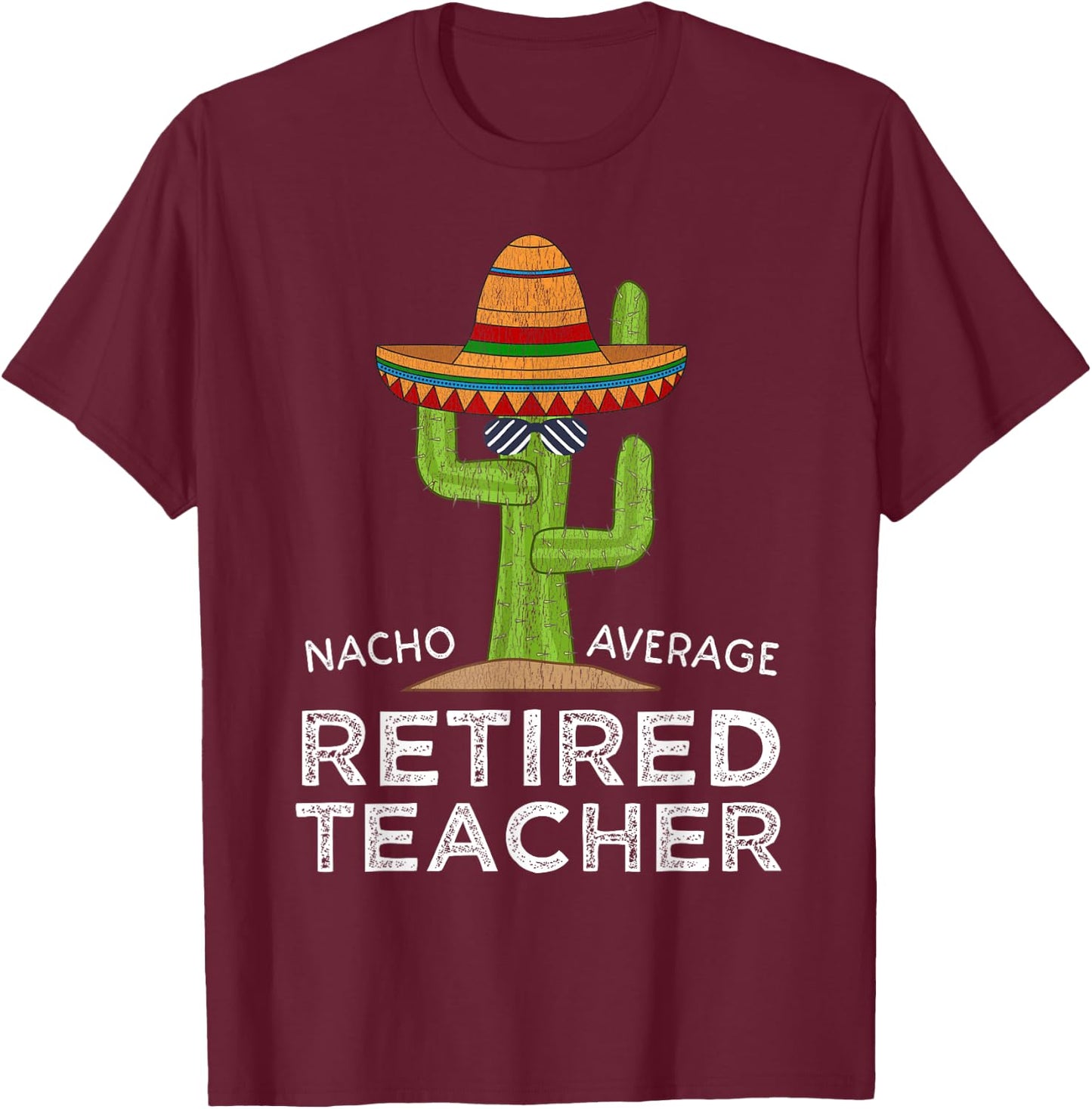 Fun Teaching Retirement Humor Saying | Funny Retired Teacher T-Shirt - T-Shirt | Maroon