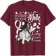 In November We Wear White Lung Cancer Awareness Gnomes T-Shirt - T-Shirt | Maroon