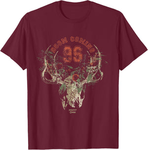 Yellowjackets Doom Coming Symbol T-Shirt - T-Shirt | Maroon