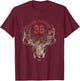 Yellowjackets Doom Coming Symbol T-Shirt - T-Shirt | Maroon