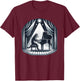 Classical Piano Concert / Funny & Cute Cat Playing Piano Men Women Girls Kids T-Shirt - T-Shirt | Maroon