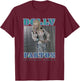 Dolly Parton Disco , Men's Black Short Sleeve Modern Letter Print , Small T-Shirt - T-Shirt | Maroon