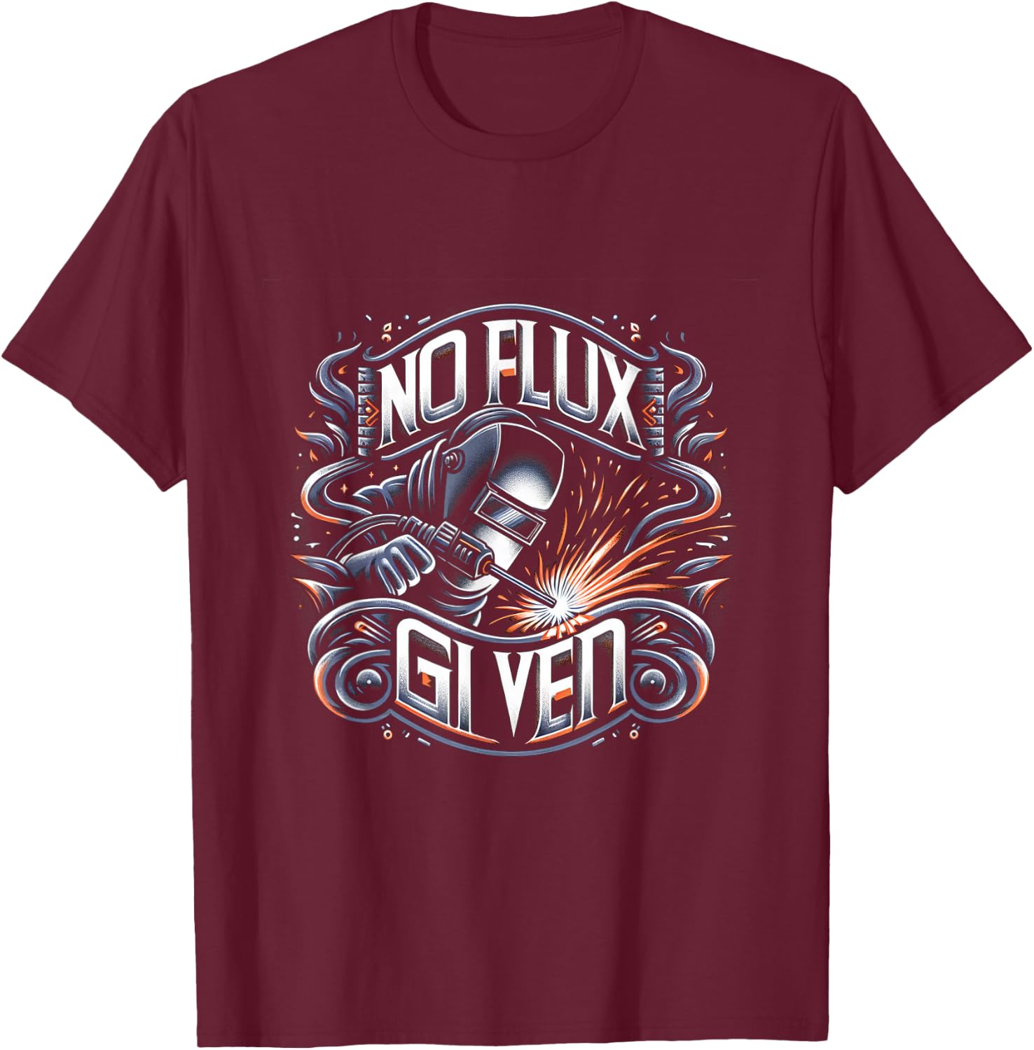 No flux given T-Shirt - T-Shirt | Maroon