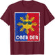 Philippines Filipina Pride Filipino Flag Ober Der Sun T-Shirt - T-Shirt | Maroon