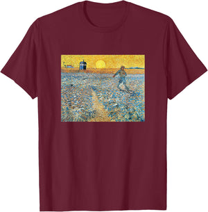 Sower at Sunset Doctor Visit T-Shirt - T-Shirt | Maroon