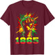 Juneteenth 1865 Black History African American Freedom T-Shirt - T-Shirt | Maroon