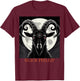 The Goat Baphomet Black Phillip T-Shirt - T-Shirt | Maroon