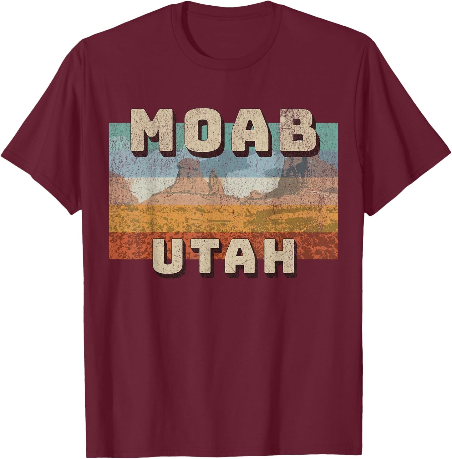 Moab T-Shirt - T-Shirt | Maroon