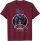 Official Queen 1974 T-Shirt - T-Shirt | Maroon