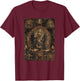 Vajrabhairava Tibetan Buddhist Thangka Art T-Shirt - T-Shirt | Maroon