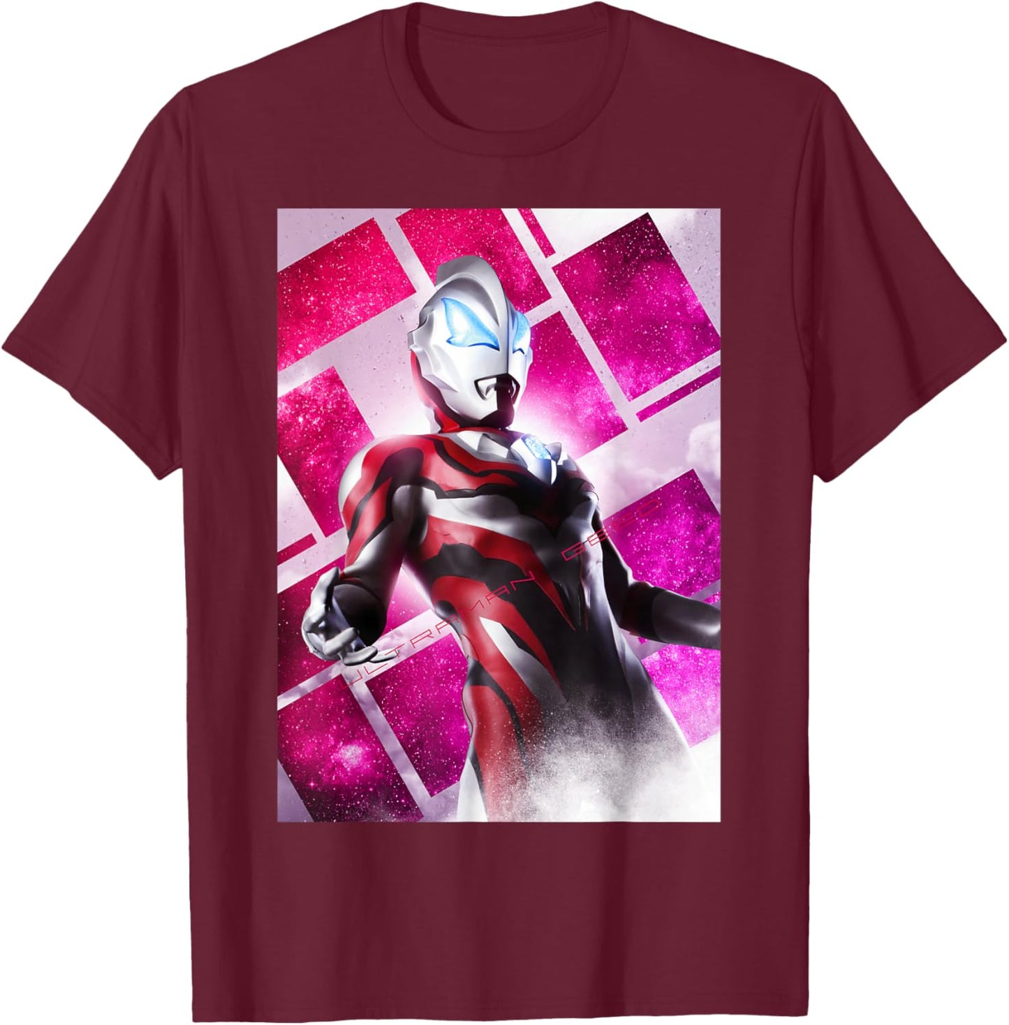 Ultraman Geed - New Generation Ultraman T-Shirt - T-Shirt | Maroon