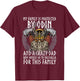 Viking Norse Mythology Husband Viking Dad T-Shirt - T-Shirt | Maroon