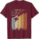 I May Be Old But I Got To See All The Cool Bands Retro T-Shirt - T-Shirt | Maroon