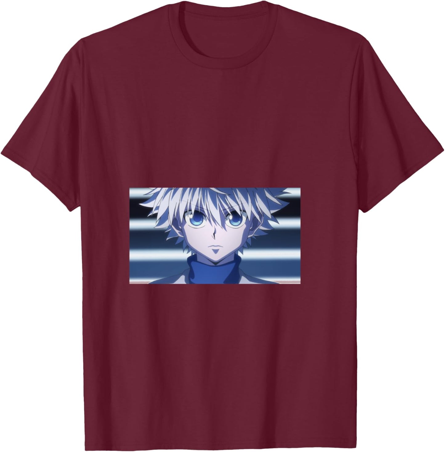 Hunter X Hunter Killua Zoldyck T-Shirt - T-Shirt | Maroon