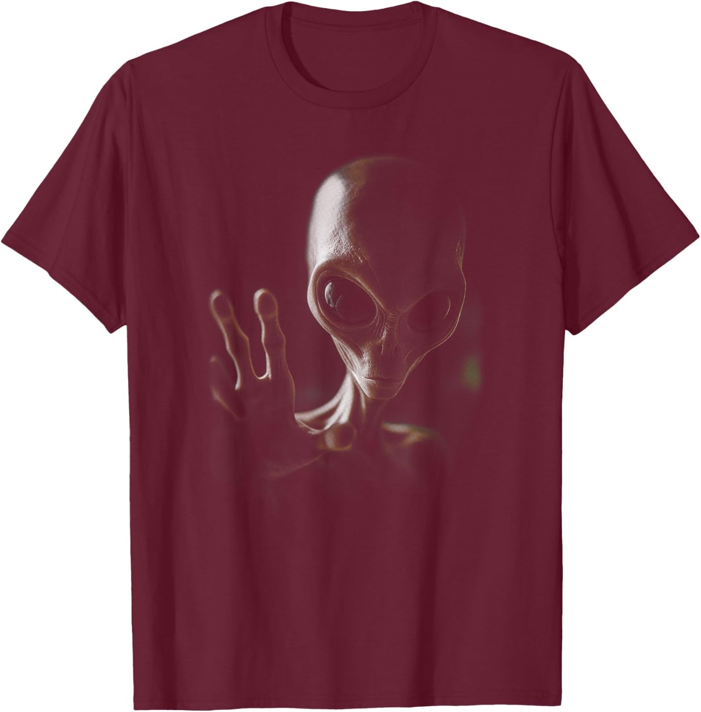 Alien Area 51 Extraterrestrial Event UFO T-Shirt - T-Shirt | Maroon