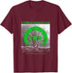 Type O Negative Red Water Green T-Shirt - T-Shirt | Maroon