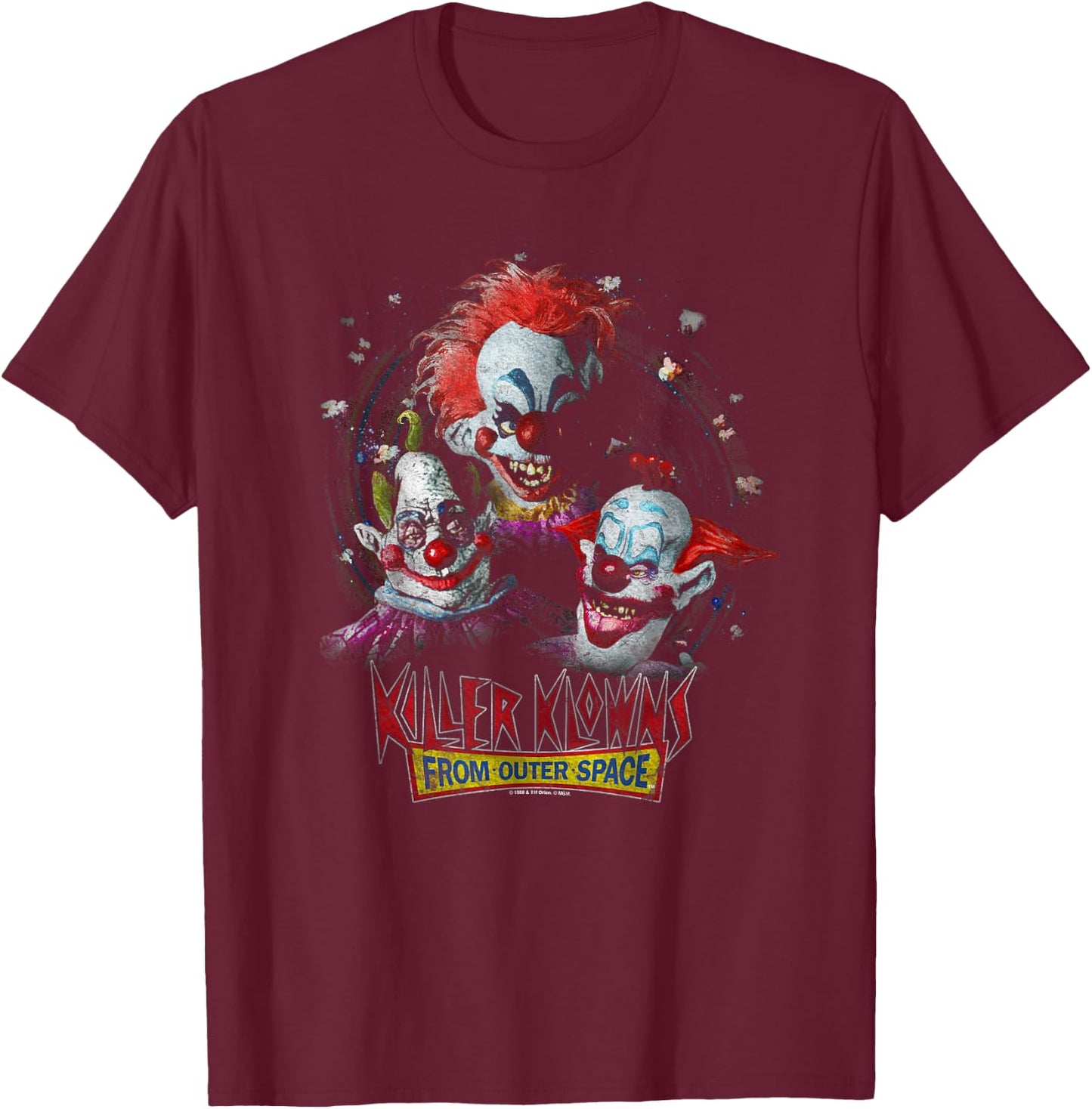 Killer Klowns From Outer Space Killer Klowns T-Shirt - T-Shirt | Maroon