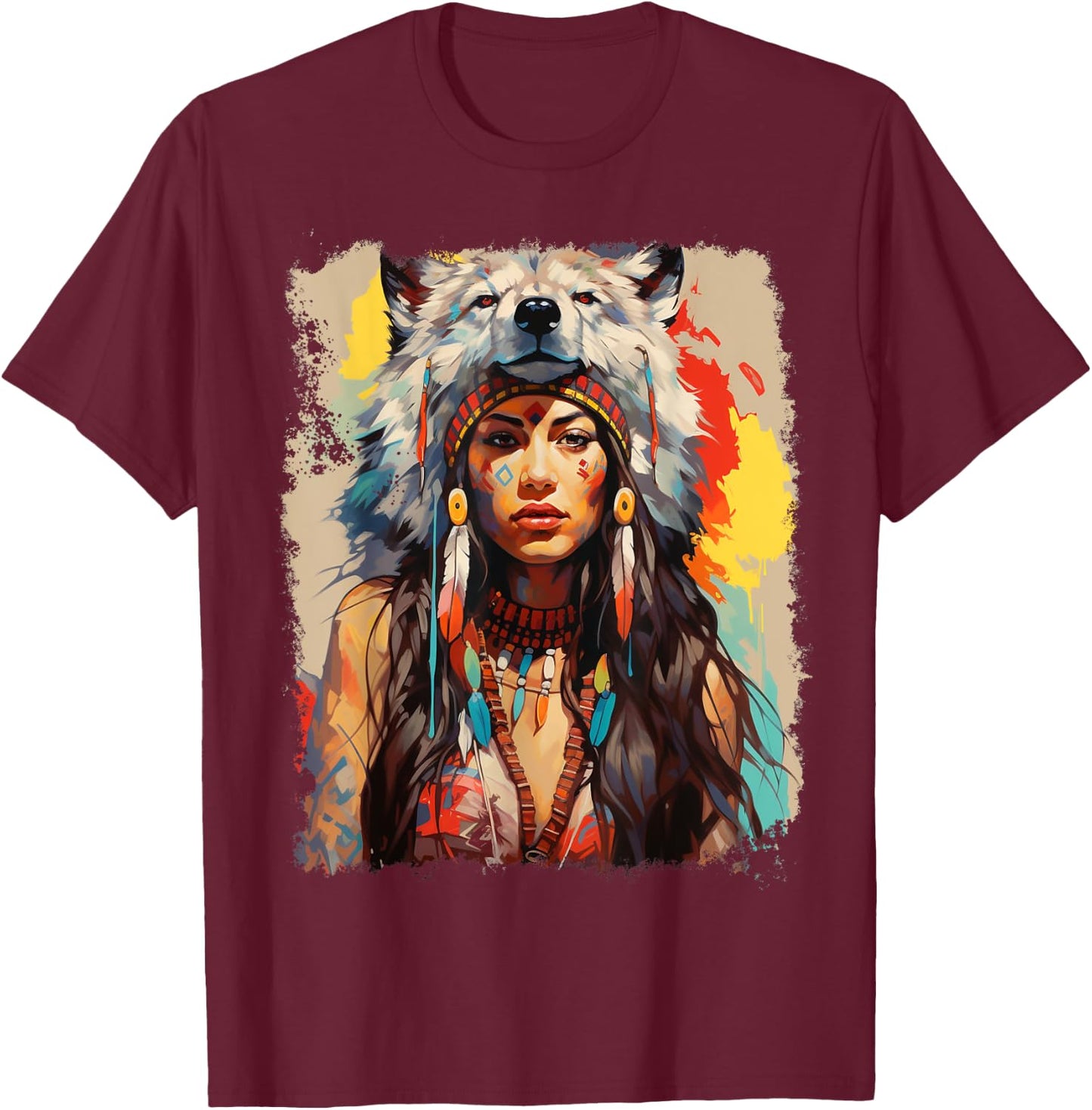 Women's Spiritual T-Shirt - T-Shirt | Maroon