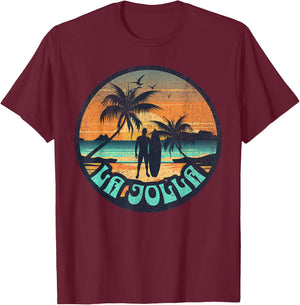 La Jolla T-Shirt - T-Shirt | Maroon