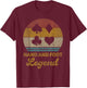 Hand And Foot Legend Funny Hand And Foot Card Game T-Shirt - T-Shirt | Maroon